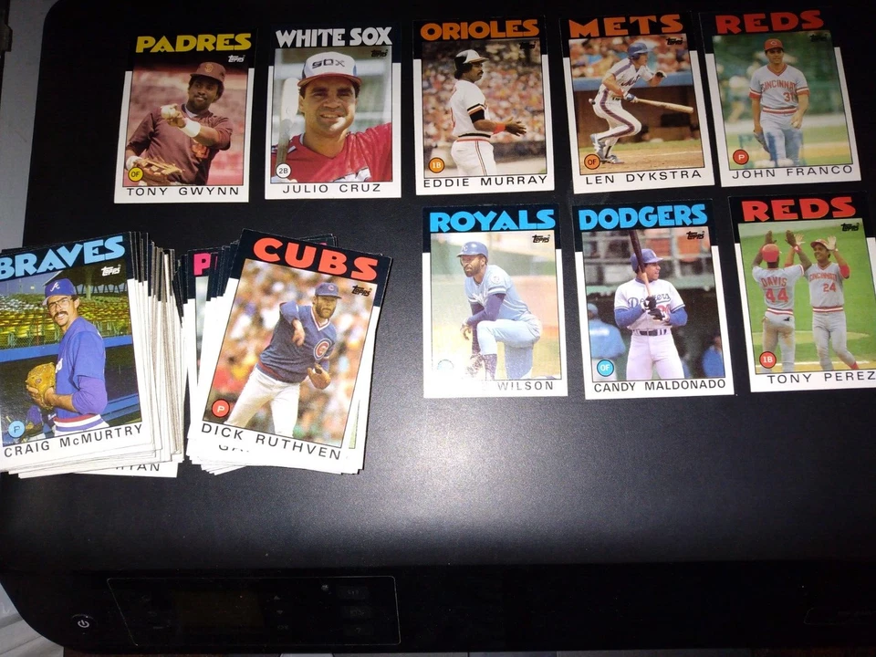 1986 Topps Baseball Cards NM Your Choice  Singles, Rookies, Hall of Famers - Image 1 of 1