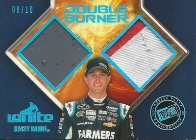 2013 Press Pass Ignite Kasey Kahne Double Burner #/10 Chevrolet SCARCE - Image 1 of 2