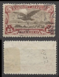 Nº: 132407 - MÉXICO - CORREO AÉREO - UN SELLO ANTIGUO DE 25 C - ¡USADO!! - Imagen 1 de 1