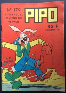 PIPO Éditions Lug n°179 du 20 octobre 1959 Bon état - Picture 1 of 3
