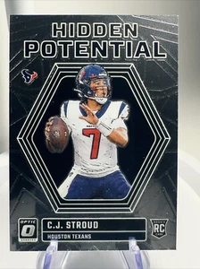CJ. Stroud 2023 Optic Hidden Potential Rookie Card - Bild 1 von 3