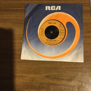 Bonnie Tyler - More Than A Lover (7" Single 1977) EX - Picture 1 of 3