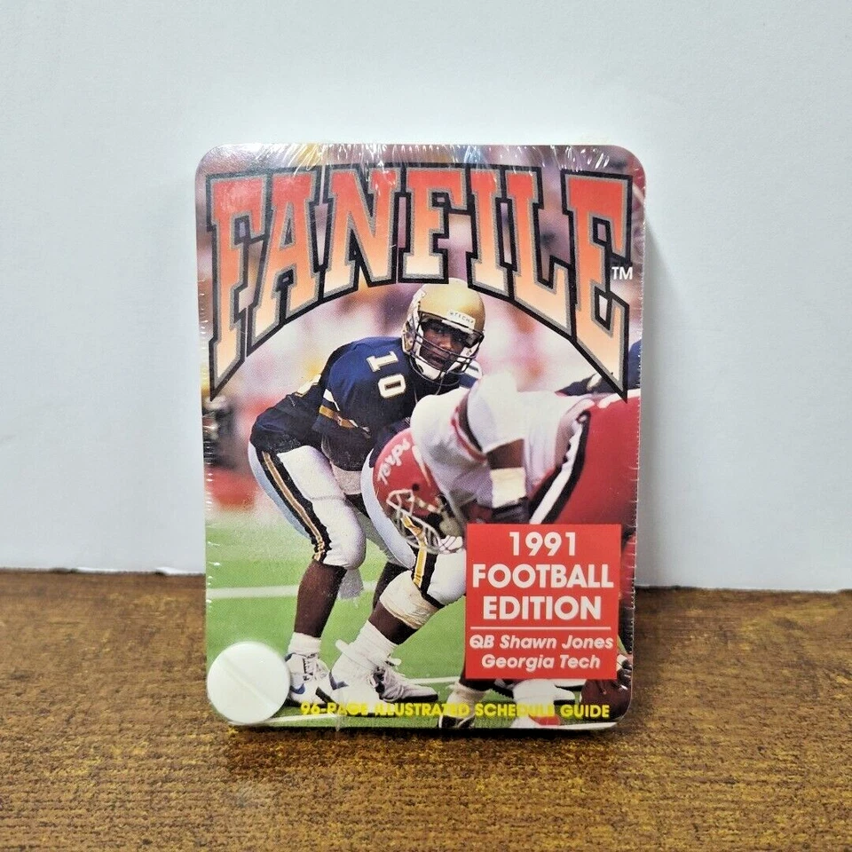 1991 Fanfile College Football Edition 96 Page Illustrated Schedule Guide - Image 1 of 4