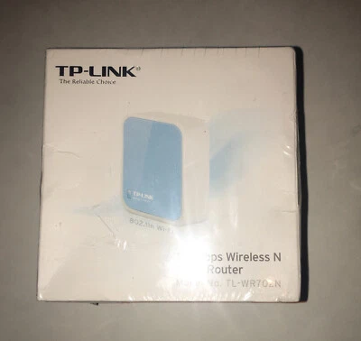 TP-Link TL-WR702N 150 Mbps 1-Port 10/100 Wireless N Router - Image 1 of 4
