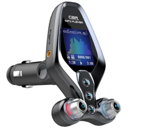 Bluetooth 5.0 FM Transmitter Car Wireless USB Charger Adapter Radio MP3-Player - Imagen 1 de 22