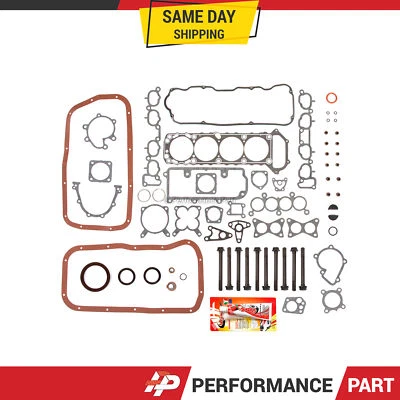 Полный комплект прокладок головных болтов для 90-92 Nissan Axxess Stanza 2,4 л KA24E SOHC - Изображение 1 из 4