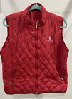Ohio State Quilted Vest Women’s Large 12-14 Preowned. In Good Condition