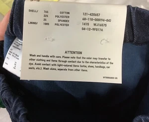 Uniqlo Kids Boys Pants Blue Stretch Warm Lined Elastic Waist Pull On Size 3-4 - Picture 1 of 8