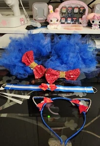 Sailor Moon Rave Tutu Collar Cat Ears Kawaii Edm Ddlg - Picture 1 of 3