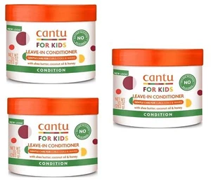 BL Cantu Care For Kids Leave-In Conditioner 10oz Jar X 3 Packs - Picture 1 of 1