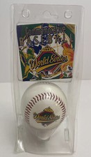 Commemorative World Series’s Baseballs Indians Marlins Fotoball 1997 In Package