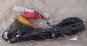 SEGA SATURN SVideo-AV CABLE Brand New - Picture 1 of 1