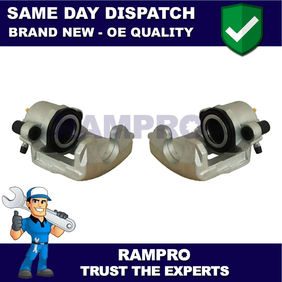 2x Pinzas de freno delanteras Rampro para Ford Ka 1996-2005 Fiesta 1989-2002 Foto 1 de 1