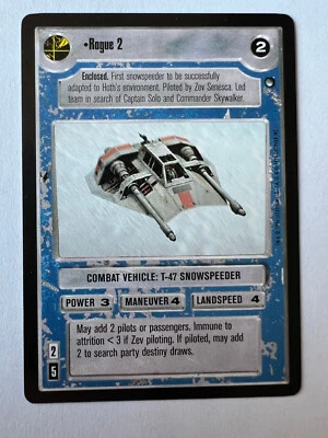 Star Wars CCG Rogue 2 Hoth LS BB Decipher SWCCG - Image 1 of 2