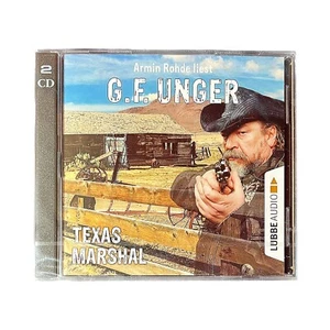 Neu GF Unger Texas Marshal CD Hörbuch Armin Rohde Lübbe Audio 2CDs 103min - Afbeelding 1 van 2