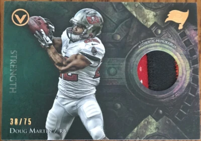 2014 Topps Valor Jumbo Relics STRENGTH Doug Martin VP-DMA #’d 38/75 - Image 1 of 2