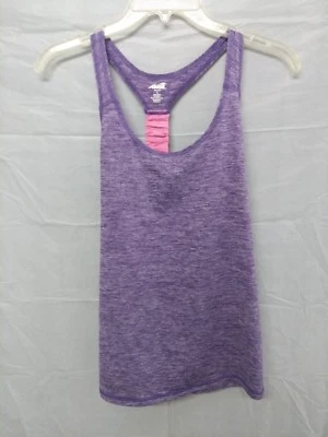 Avia Purple Knit Racer-back Workout Top Size S - Image 1 of 3