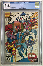 X-Force 8 -> Appearance of Domino (flashback) -> CGC 9.4