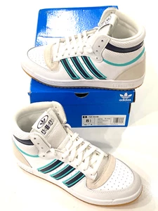 Adidas Top Ten RB Uomo Taglia 8.5 GX0754 Bianco/Ombra Navy/Come Nuove - Foto 1 di 10