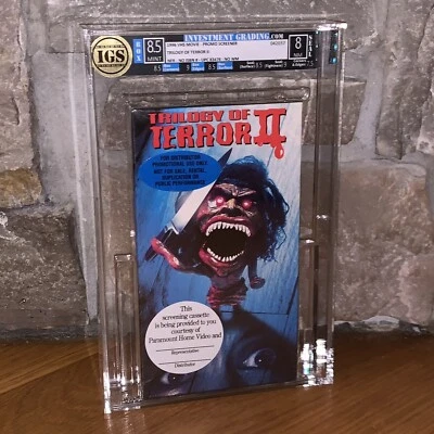 Trilogy of Terror II 2 Screener VHS Sealed IGS 8.5/8 Screening Copy Demo Tape - Image 1 of 3