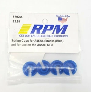 New RPM Spring Cups Lower Blue Team Associated (4) 70255 - Picture 1 of 1