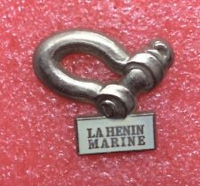 T11 Pins Bateau ACCASTILLAGE LA HENIN MARINE vintage lapel pin