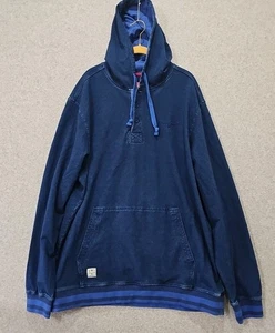 Kimes Ranch Hoodie Herren Team One Size XXL blau Kängurutasche Streifen Saum - Bild 1 von 12