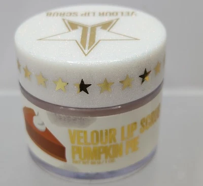 Jeffree Star PUMPKIN PIE Cosmetics Velour Lip Scrub RARE  - Image 1 of 4