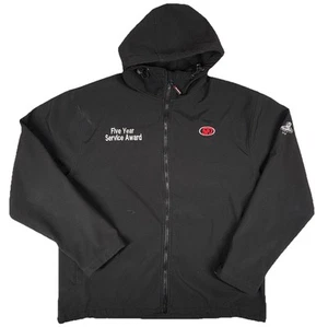 RefrigiWear Lightweight Softshell Jacket Hood XLG Insulated Water Repell 9151 GC - Picture 1 of 10