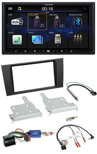 Alpine Bluetooth 2DIN Lenkrad DAB USB Autoradio für Audi A4 2000-2001 - Bild 1 von 12