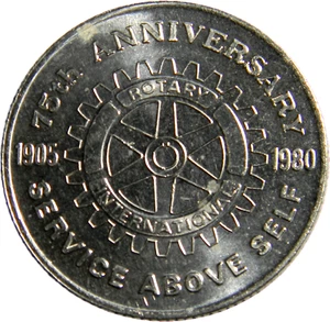 Canada 1905-1980 Rotary International Medal (04728) - Picture 1 of 2