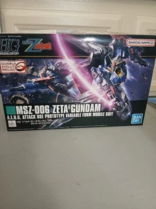 Bandai HGUC Maßstab 1:144 MSZ-006 Zeta Gundam Modellbausatz Neu - Bild 1 von 3