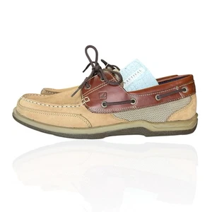 Neu mit Etikett Sperry Top-Sider Get Wet Maritime Kollektion Herren 12 Leder Boot Deck Schuhe - Bild 1 von 12