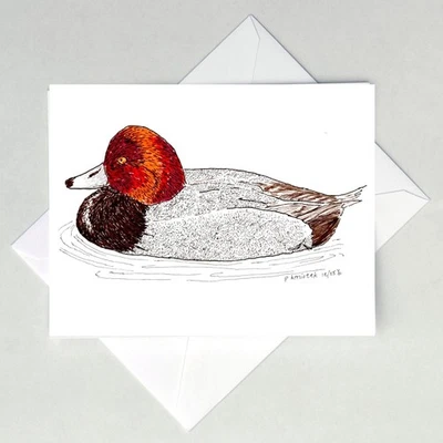 Рыжеволосая карточка, утка - Изображение 1 из 2