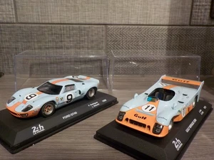 1/43 Le Mans Model Cars  - Double Set - Gulf Mirage Gr8 / Ford GT40  1975 /1968 - Picture 1 of 6
