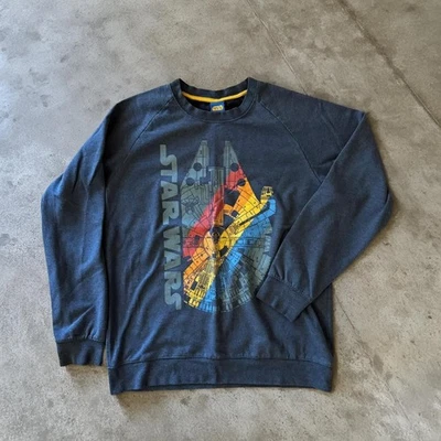 Suéter ligero cuello redondo para hombre L Star Wars Millennium Falcon Foto 1 de 3