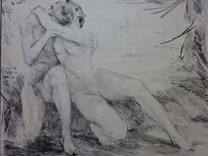 Gelbke - Über die Liebe, 3 Blätter - Bild 1 von 6