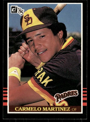 1985 Donruss #478 Carmelo Martinez San Diego Padres Baseball Card - Image 1 of 2
