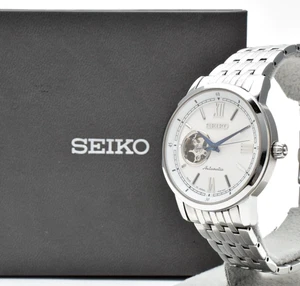 [N MINT /Box] Seiko Presage 4R38-00P0 SARY047 White Automatic Men's Watch JAPAN - Picture 1 of 14