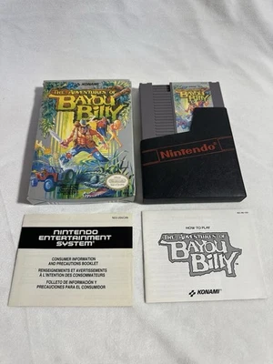 Adventures of Bayou Billy (Nintendo Entertainment System NES) MINT CIB PRISTINE - Image 1 of 4