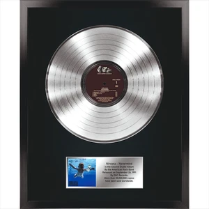 Nirvana - Nevermind / LP Platinum 12" / Memorabilia / Souvenir in black fram - Picture 1 of 7