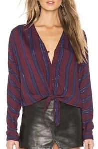 Rails Sloane Blouse in Janeiro Stripe Size XS - Picture 1 of 11