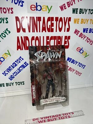 Figura de acción Hatchett Curse of the Spawn serie 13 McFarlane 1998 NRFP Foto 1 de 4