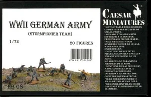 Caesar Miniatures 1/72 DEUTSCHER WWII ARMEE STURMPIONIER TEAM Figurenset - Bild 1 von 1
