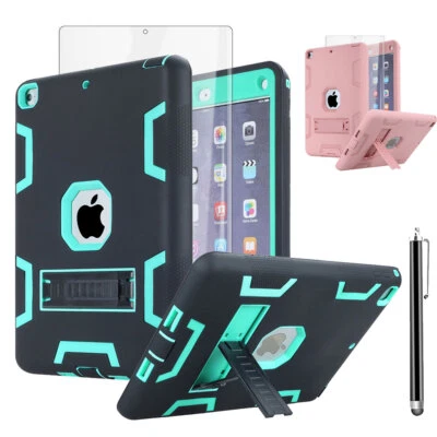 For Apple iPad Air 2 Case 2nd Generation 9.7" Heavy Duty Shockproof Rugged Cover - Image 1 of 4
