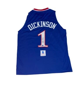 Hunter Dickinson Signed Jersey Kansas Jayhawks Basketball Auto Autographed COA - Picture 1 of 2