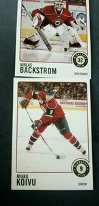 2011-12 MINNESOTA WILD TEAM ISSUE SET BACKSTROM KOIVU HEATLEY SETOGUCHI FALK - Picture 1 of 1