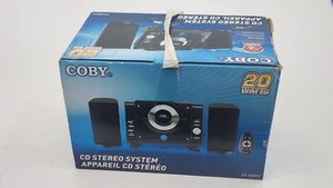 NEW Coby CD Player Radio CX-CD377 AM/FM Stereo - Picture 1 of 8