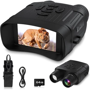 2.7K 36MP Infrared Night Vision Goggles 3'' HD Screen Binoculars Video Recording - Picture 1 of 24