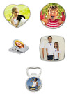 Personalised metal Photo Fridge Magnet Ideal Family Wife Dad Mum Valentines Gift